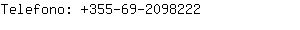 Telefono: 355-69-209....