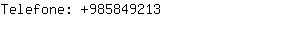 Telefone: 98584....