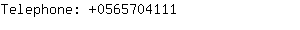 Telephone: 056570....