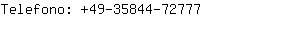 Telefono: 49-35844-7....