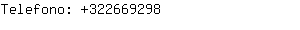 Telefono: 32266....