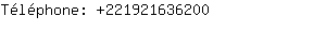 Téléphone: 22192163....