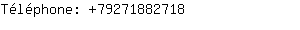 Téléphone: 7927188....