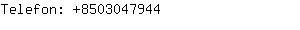 Telefon: 850304....