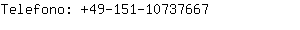 Telefono: 49-151-1073....