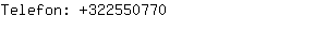 Telefon: 32255....