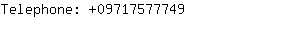 Telephone: 0971757....