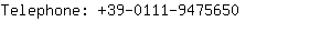 Telephone: 39-0111-947....