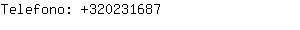 Telefono: 32023....