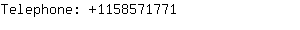 Telephone: 115857....