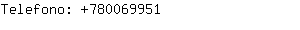 Telefono: 78006....