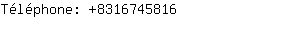 Téléphone: 831674....
