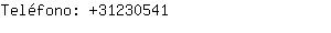 Teléfono: 3123....