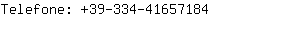Telefone: 39-334-4165....