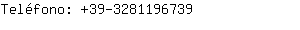 Teléfono: 39-328119....
