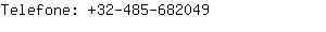 Telefone: 32-485-68....