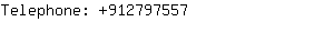 Telephone: 91279....