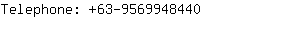 Telephone: 63-956994....