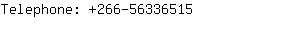 Telephone: 266-5633....
