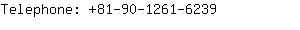 Telephone: 81-90-1261-....