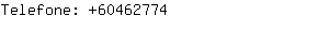 Telefone: 6046....