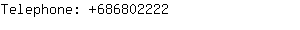Telephone: 68680....