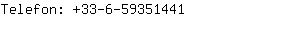 Telefon: 33-6-5935....