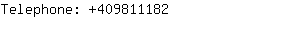 Telephone: 40981....
