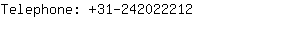 Telephone: 31-24202....