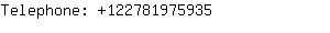 Telephone: 12278197....