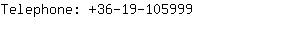 Telephone: 36-19-10....