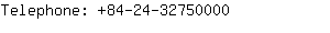 Telephone: 84-24-3275....