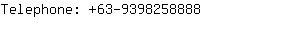 Telephone: 63-939825....