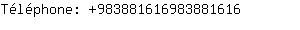 Tlphone: 98388161698388....