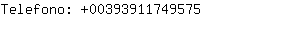 Telefono: 0039391174....