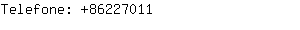 Telefone: 8622....