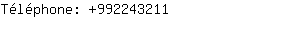 Téléphone: 99224....