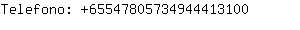 Telefono: 6554780573494441....