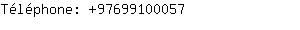 Téléphone: 9769910....