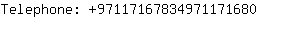 Telephone: 9711716783497117....