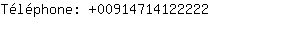 Tlphone: 0091471412....