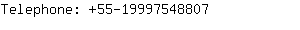 Telephone: 55-1999754....