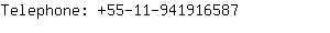 Telephone: 55-11-94191....