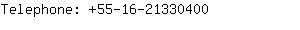 Telephone: 55-16-2133....