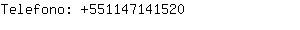 Telefono: 55114714....