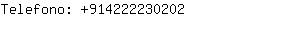 Telefono: 91422223....