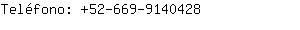 Telfono: 52-669-914....