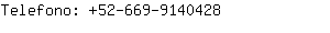 Telefono: 52-669-914....