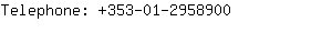 Telephone: 353-01-295....