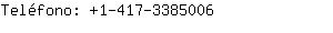 Teléfono: 1-417-338....